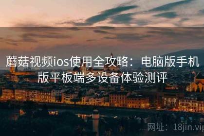 蘑菇视频ios使用全攻略：电脑版手机版平板端多设备体验测评