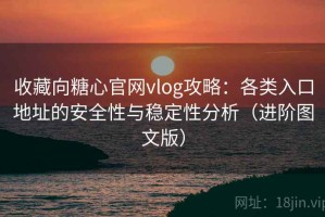 收藏向糖心官网vlog攻略：各类入口地址的安全性与稳定性分析（进阶图文版）
