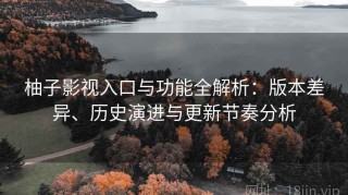 柚子影视入口与功能全解析：版本差异、历史演进与更新节奏分析