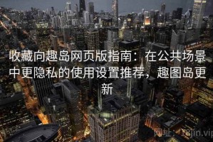 收藏向趣岛网页版指南：在公共场景中更隐私的使用设置推荐，趣图岛更新