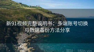 新91视频完整说明书：多端账号切换与数据备份方法分享