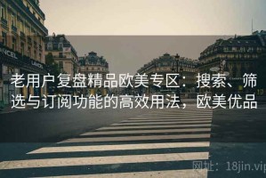 老用户复盘精品欧美专区：搜索、筛选与订阅功能的高效用法，欧美优品