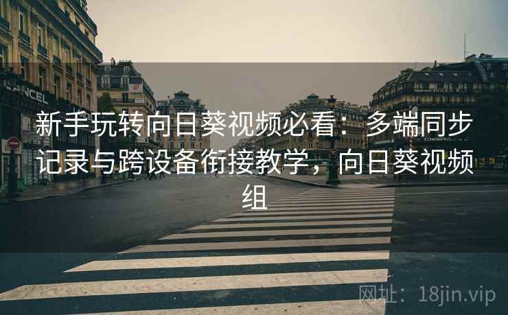 新手玩转向日葵视频必看：多端同步记录与跨设备衔接教学，向日葵视频组