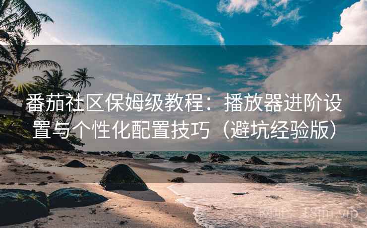 番茄社区保姆级教程：播放器进阶设置与个性化配置技巧（避坑经验版）