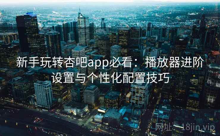 新手玩转杏吧app必看：播放器进阶设置与个性化配置技巧
