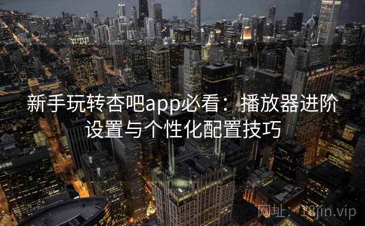 新手玩转杏吧app必看：播放器进阶设置与个性化配置技巧