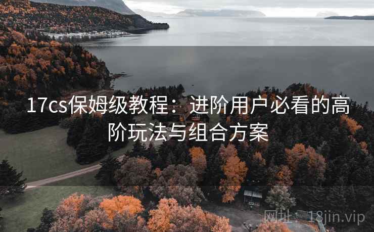 17cs保姆级教程：进阶用户必看的高阶玩法与组合方案