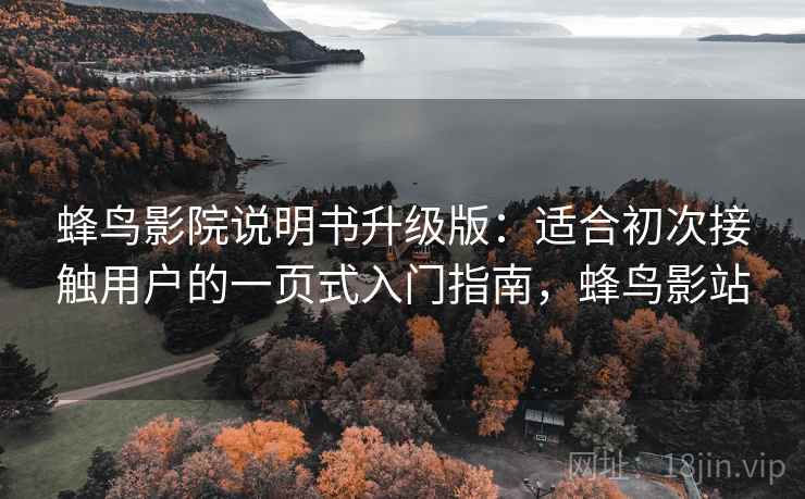 蜂鸟影院说明书升级版:适合初次接触用户的一页式入门指南,蜂鸟影站 蜂鸟影院说明书升级版:适合初次接触用户的一页式入门指南,蜂鸟影站