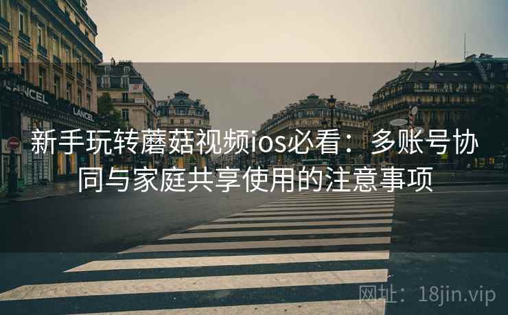 新手玩转蘑菇视频ios必看:多账号协同与家庭共享使用的注意事项 新手玩转蘑菇视频ios必看:多账号协同与家庭共享使用的注意事项