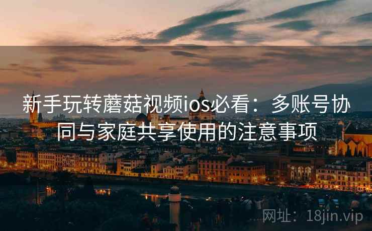 新手玩转蘑菇视频ios必看:多账号协同与家庭共享使用的注意事项 新手玩转蘑菇视频ios必看:多账号协同与家庭共享使用的注意事项